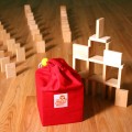 72 Blocks w/Red Bag