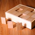 108 Blocks w/Wooden Tray
